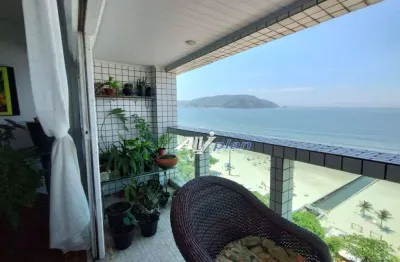 Apartamento com 2 dormitórios à venda, 134 m² por r$ 1.100.000,00 - boqueirão - santos/sp