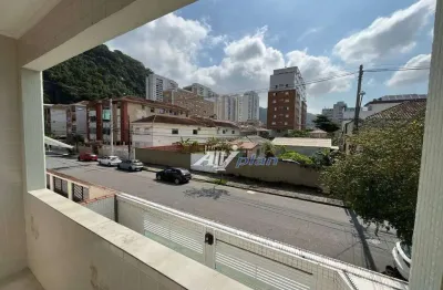 Apartamento com 3 dormitórios à venda, 88 m² por r$ 410.000,00 - marapé - santos/sp