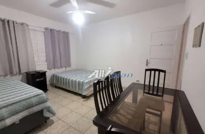 Apartamento com 1 dormitório para alugar por r$ 2.500,00/mês - gonzaga - santos/sp
