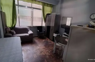 Kitnet com 1 dormitório à venda, 24 m² por R$ 270.000,00 -Pompéia-Santos/SP