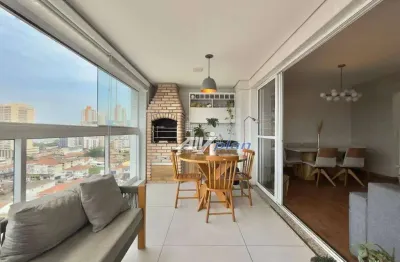 Apartamento com 3 dormitórios à venda, 115 m² por r$ 1.200.000,00 - ponta da praia - santos/sp