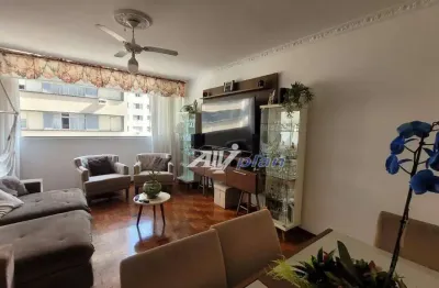 Apartamento com 2 dormitórios à venda por r$ 700.000,00 - gonzaga - santos/sp