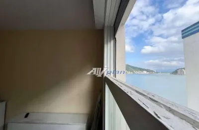 Apto 1 quarto/sala ampla/cozinha conceito aberto/wc/lavanderia/vista mar sala e quarto/1vaga