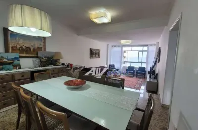 Apartamento com 3 dormitórios à venda, 172 m² por r$ 1.200.000,00 - pompéia - santos/sp