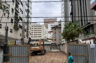 Terreno para alugar, 500 m² por r$ 30.000,00/mês - gonzaga - santos/sp