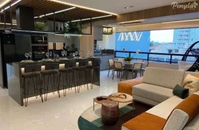 Santo andré - campestre : apartamento à venda 3 suítes 2 e 3 vagas : figueiras