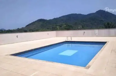 Ubatuba - itaguá: apartamento garden com 2 dormitórios, suíte, 1 vaga e  piscina