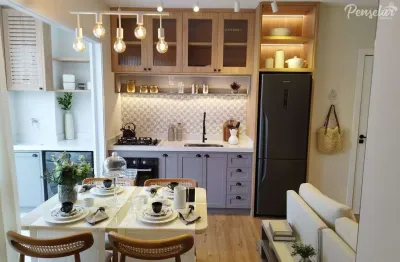 Indaiatuba : apartamento na planta com 2 dormitórios e varanda e vaga de garagem