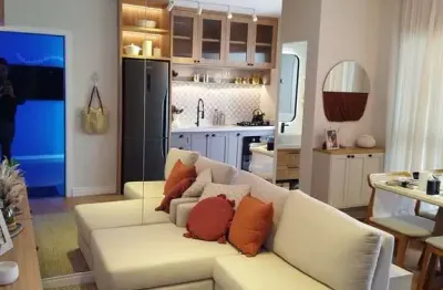 Indaiatuba : apartamento na planta com 2 dormitórios e varanda e vaga de garagem