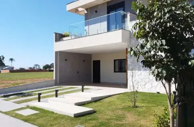 Indaiatuba - sobrado alto padrão a venda em condomínio 4quartos 3 suítes piscina