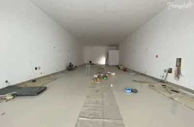 Santo andré - vila américa : salão comercial novo para locação com 270m²