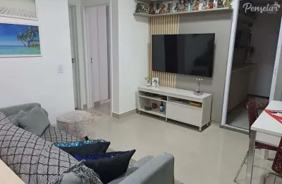 Santo andré - parque das nações : apartamento a venda com 78m² : mobiliado