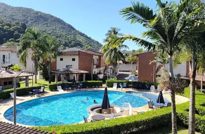 Ubatuba - casa em condomínio fechado com 3 dormitórios suíte com lazer completo