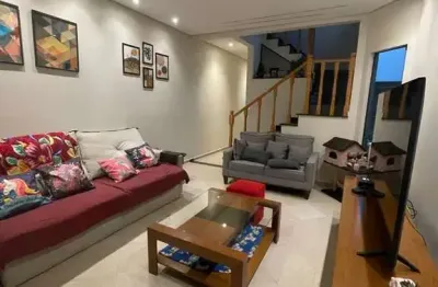 Santo André- Camilópolis: Sobrado a venda 4 Dormitórios Suíte 4 Vagas: Mobiliado