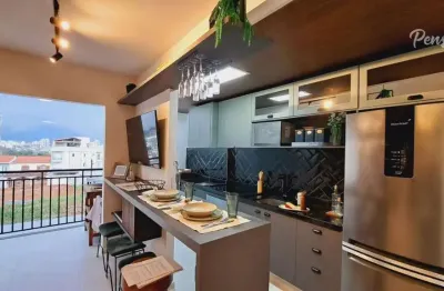 Santo andré - apartamento à venda 2 dormitórios suíte varanda e vaga - em obras