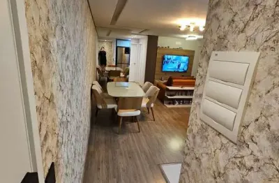 Santo andré - motiró assunção : apartamento a venda 73m² e 2 vagas : mobiliado