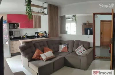 Santo andré- vila aquilino : apartamento à venda 55m² 2 dormitórios suíte 1 vaga
