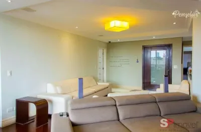 Santo andré - vila gilda: apartamento a venda 248m² 3 vagas mobiliado e decorado