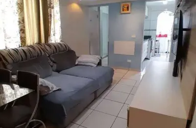Santo andré - jardim alvorada : apartamento à venda 55m² 2 quartos : mobiliado