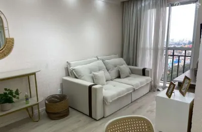 Santo André - Pq João Ramalho: Aparamento a Venda 3 Quartos Mobiliado e Decorado