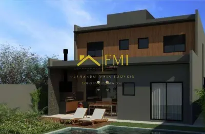 Casa com 3 suítes e piscina no condomínio terras do vale