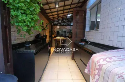 Apartamento garden com 3 dormitórios à venda, 130 m² por r$ 730.000,00 - planalto - belo horizonte/mg