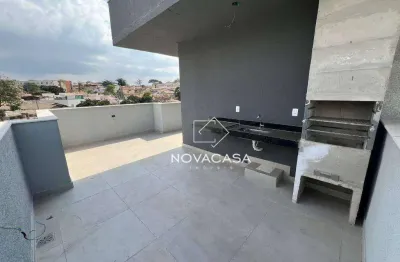 Cobertura com 3 dormitórios à venda, 92 m² por r$ 498.000,00 - copacabana - belo horizonte/mg