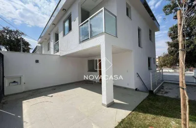 Casa com 3 dormitórios à venda, 150 m² por r$ 798.000,00 - jardim atlântico - belo horizonte/mg