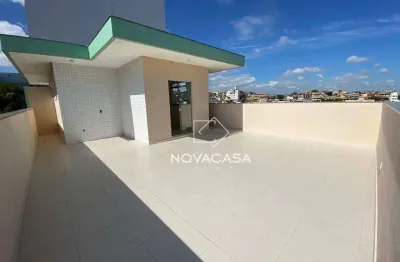 Cobertura com 3 dormitórios à venda, 137 m² por r$ 750.000,00 - heliópolis - belo horizonte/mg