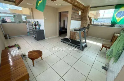 Cobertura à venda, 111 m² por r$ 490.000,00 - piratininga (venda nova) - belo horizonte/mg
