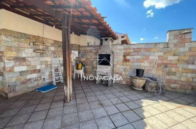 Cobertura à venda, 110 m² por r$ 420.000,00 - heliópolis - belo horizonte/mg