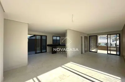 Apartamento garden com 4 dormitórios à venda, 148 m² por r$ 1.780.000,00 - jaraguá - belo horizonte/mg