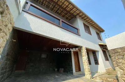 Casa com 5 dormitórios à venda, 300 m² por r$ 1.700.000,00 - santa branca - belo horizonte/mg