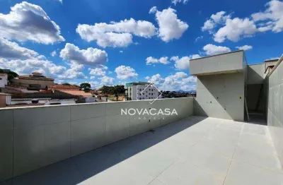 Cobertura com 3 dormitórios à venda, 96 m² por r$ 580.000,00 - santa mônica - belo horizonte/mg