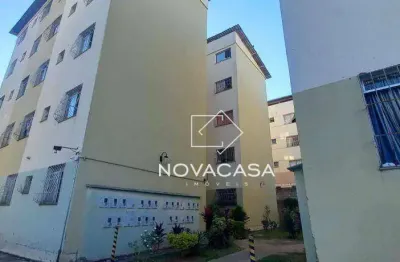 Apartamento com 2 dormitórios à venda, 48 m² por r$ 150.000,00 - piratininga (venda nova) - belo horizonte/mg