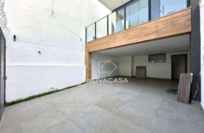 Casa com 3 dormitórios à venda, 172 m² por r$ 1.290.000,00 - planalto - belo horizonte/mg
