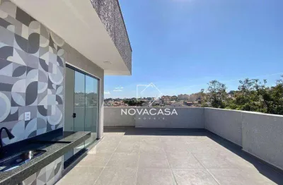 Cobertura com 3 dormitórios à venda, 152 m² por r$ 629.800,00 - santa mônica - belo horizonte/mg