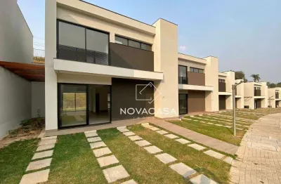 Casa em condomínio fechado com 3 dormitórios à venda, 208 m² por r$ 2.345.000 - enseada das garças - belo horizonte/mg