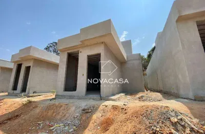 Casa com 3 dormitórios à venda, 54 m² por r$ 339.000,00 - chácaras del rey - santa luzia/mg