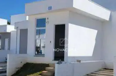 Casa com 3 dormitórios à venda, 54 m² por r$ 339.000,00 - chácaras del rey - santa luzia/mg