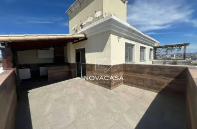 Cobertura à venda, 99 m² por r$ 449.000,00 - parque são pedro - belo horizonte/mg