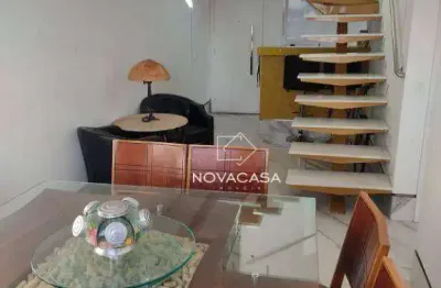 Cobertura com 2 dormitórios à venda, 95 m² por r$ 620.000,00 - planalto - belo horizonte/mg