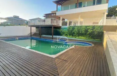 Casa com 4 dormitórios para alugar, 451 m² por r$ 13.150,00/mês - joá - lagoa santa/mg