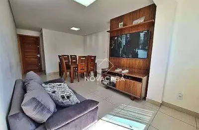 Apartamento com 3 dormitórios à venda, 76 m² por r$ 535.000,00 - castelo - belo horizonte/mg