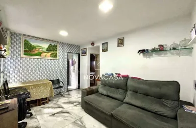 Apartamento com 2 dormitórios à venda, 59 m² por r$ 210.000,00 - são joão batista - belo horizonte/mg