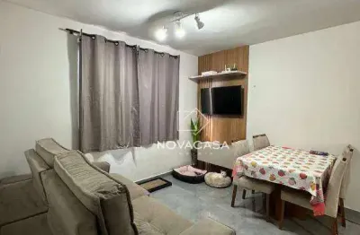 Apartamento com 2 dormitórios à venda, 50 m² por r$ 180.000,00 - nova pampulha - vespasiano/mg