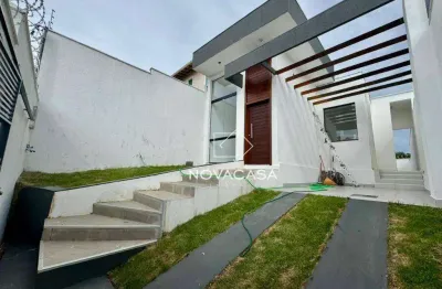 Casa com 3 dormitórios à venda, 83 m² por r$ 496.000 - jardim imperial - lagoa santa/mg