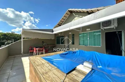 Casa com 3 dormitórios à venda, 127 m² por r$ 820.000,00 - planalto - belo horizonte/mg