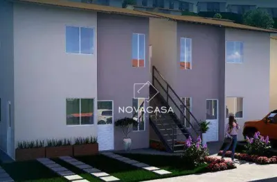 Casa com 2 dormitórios à venda, 107 m² por r$ 299.000,00 - morro alto - vespasiano/mg