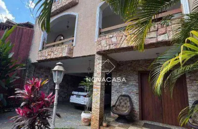 Casa com 5 dormitórios à venda, 447 m² por r$ 2.200.000,00 - dona clara - belo horizonte/mg